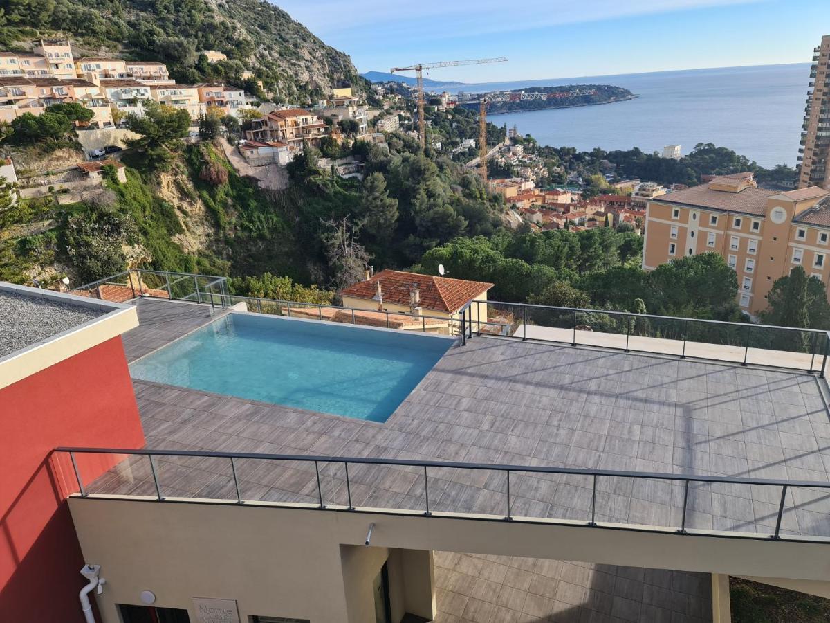 Monaco View, Pool, Garage, 100 M2 Terrace Apartment Beausoleil Exterior photo